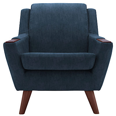 G Plan Vintage The Fifty Five Armchair Velvet Indigo